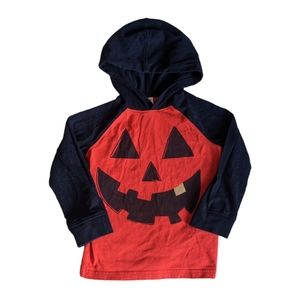 💥☎️ LAST CALL Gymboree Jack O Lantern Hooded Long Sleeve 3T